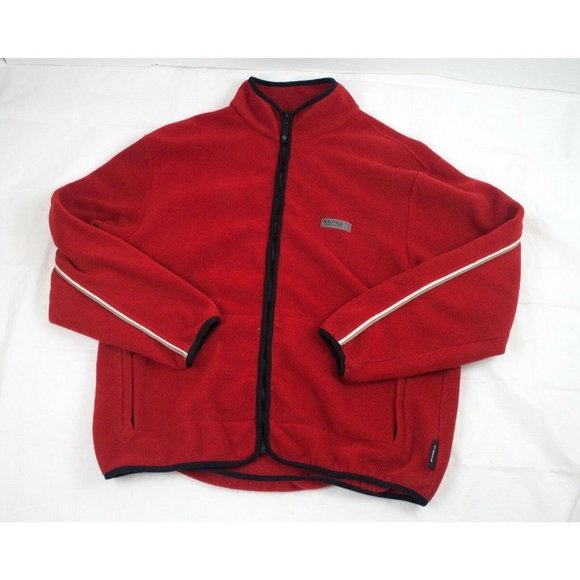 Nautica Competition Long Sleeve Full Zip Fleece‎ Jacket Size XL